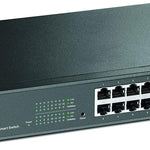 TP-Link TL-SG1016DE - Interruptor inteligente Gigabit de 16 puertos