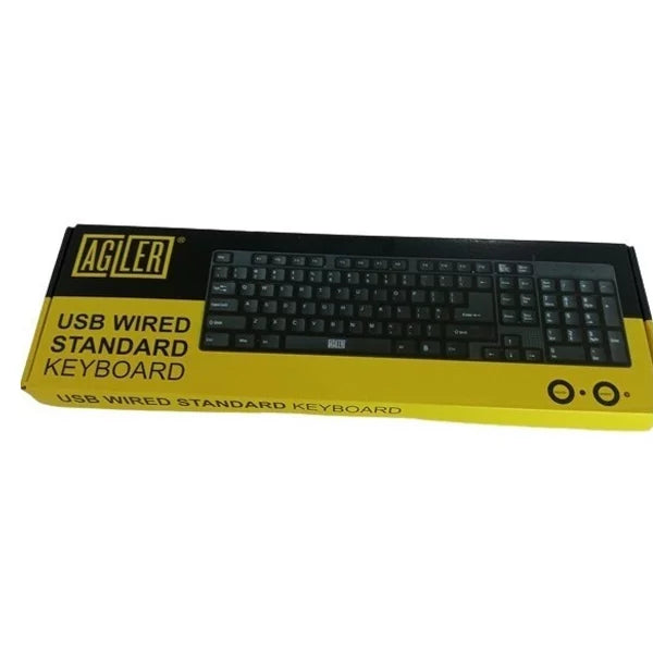 Teclado Agiler USB Español AGI-9828 - Negro