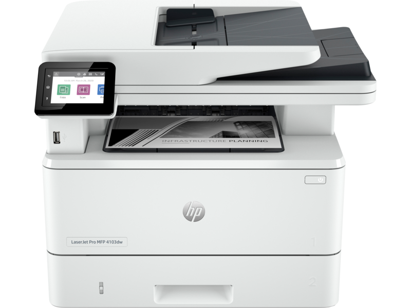 Impresora HP LaserJet Pro MFP 4103dw (2Z627A)