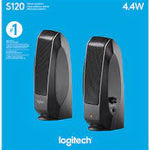 Bocina Logitech s120 negra