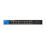 LINKSYS SWITCH 8 PTOS ADMINISTRABLE POE+ GE 2 SFP 110W (LGS310MPC)