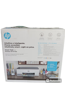 Impresora Multifuncional HP 580 Smart Tank Blanca Código: 196068963507