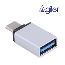 ADAPTADOR AGILER USB TYPE C A USB