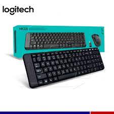 Logitech Combo de teclado y mouse inalámbricos MK320: