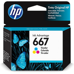 Cartucho de tinta negra original HP 667 | para impresora HP DeskJet 1255, 2700, 4100
