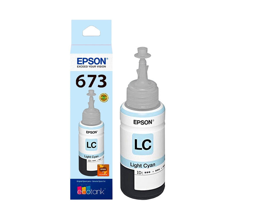 Botella de Tinta Epson T673, Para L805, L810, L850, L1800