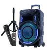 ALTAVOZ  SOUNDBASH 90 BT CON LUCES LED, RUEDAS Y SOPORTE