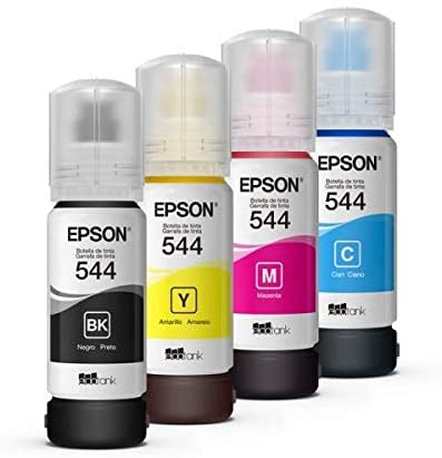 BOTELLA DE TINTA EPSON T544 ompatible con Equipos L3110, L3150