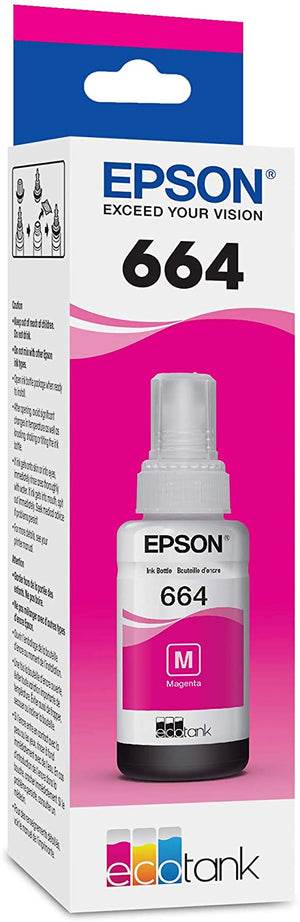 BOTELLA DE TINTA  ORIGINAL, EPSON 664, para L120 / L210 /L220 / L350 / L355 / L555