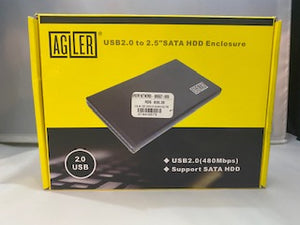 CAJA USB, AGILER PARA DISCO DURO  2.5"