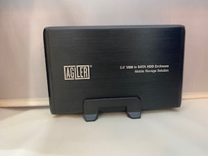 CAJA USB 3.5" AGILER PARA DISCO DURO SATA, USB 3.0.